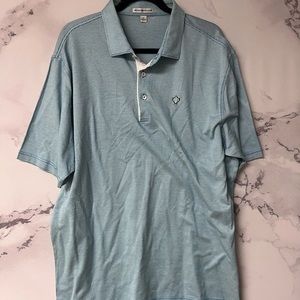 Peter Millar British Open Claret Jug Polo Shirt XL